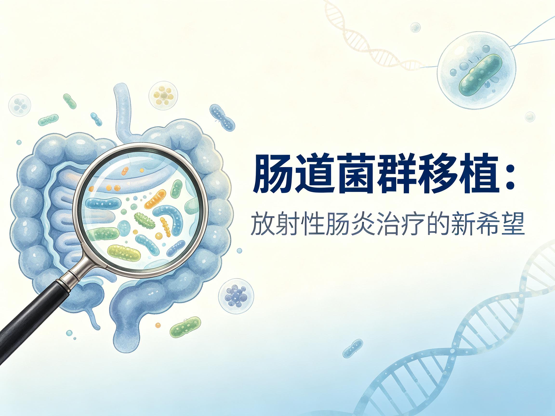 衡水市|第3期 肠道菌群移植：放射性肠炎治疗的新希望